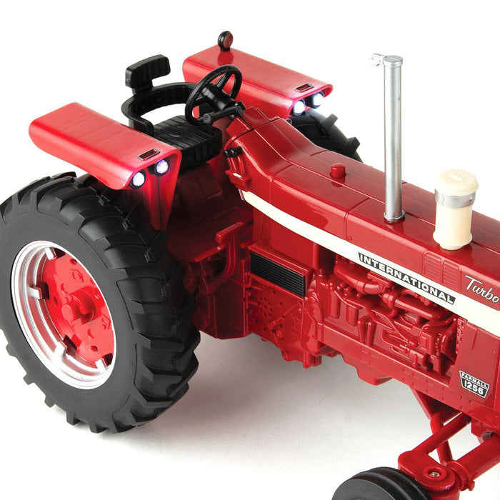 (B&D) 1/16 ERTL Big Farm Farmall 1256 with Mower & Figures - Damaged Box