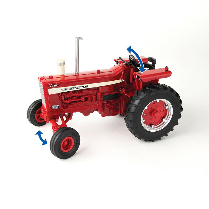 (B&D) 1/16 ERTL Big Farm Farmall 1256 with Mower & Figures - Damaged Box