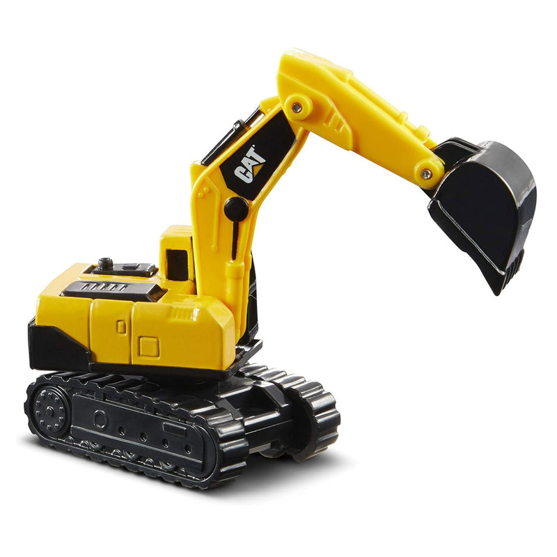 CAT Construction Metal Vehicle 3 Pack with Wheel Loader, Excavator & Steam Roller