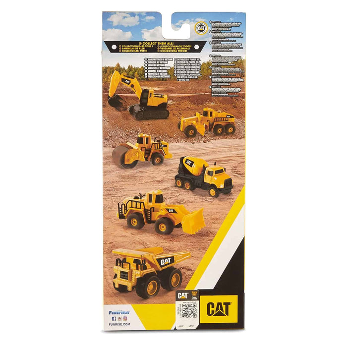 CAT Construction Metal Vehicle 3 Pack with Concrete Mixer, Dump Truck & Grader