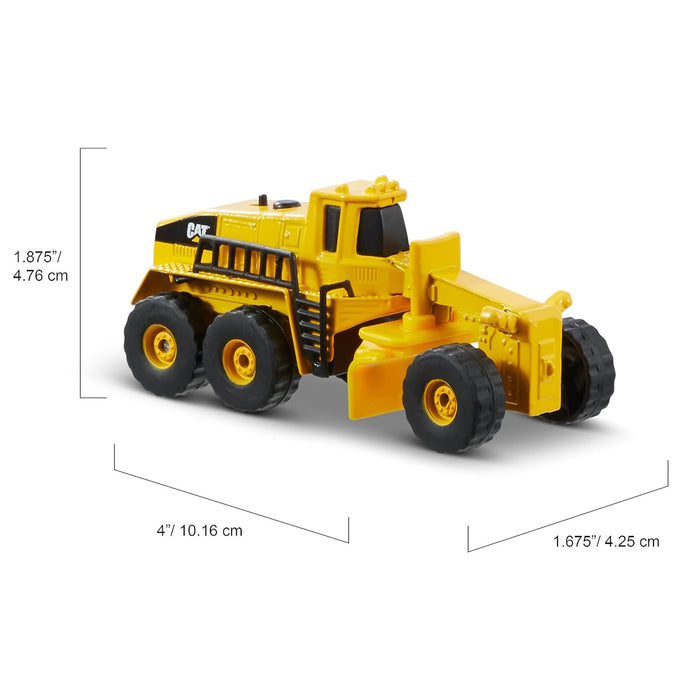 CAT Construction Metal Vehicle 3 Pack with Concrete Mixer, Dump Truck & Grader