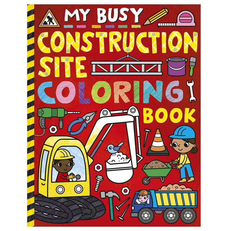 My Busy Construction Coloring Book