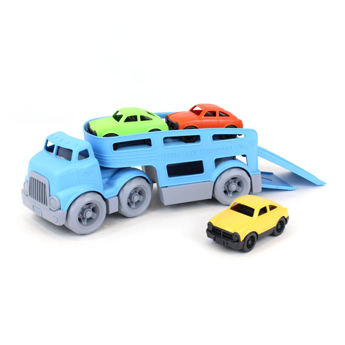 Green Toys Car Carrier with (3) Cars