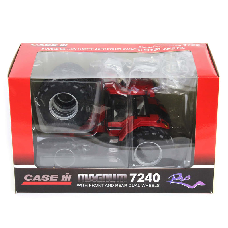 1/32 Case IH 7240 Magnum Pro Tractor with Front & Rear Duals