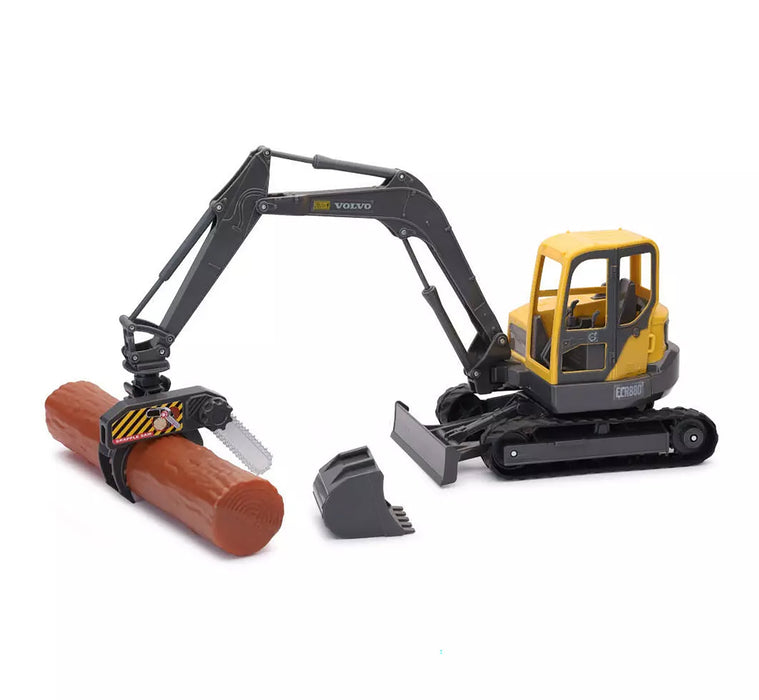 1/18 Volvo ECR88D Excavator with Interchangeable Parts