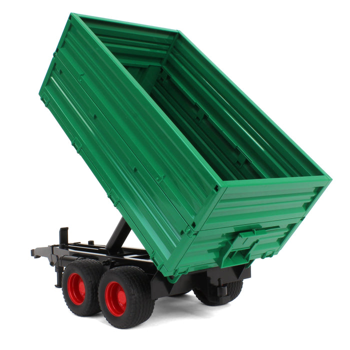 1/16 Green Tandem Axle Trailer by Bruder