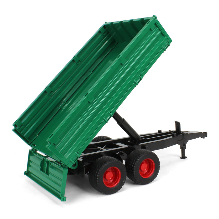 1/16 Green Tandem Axle Trailer by Bruder