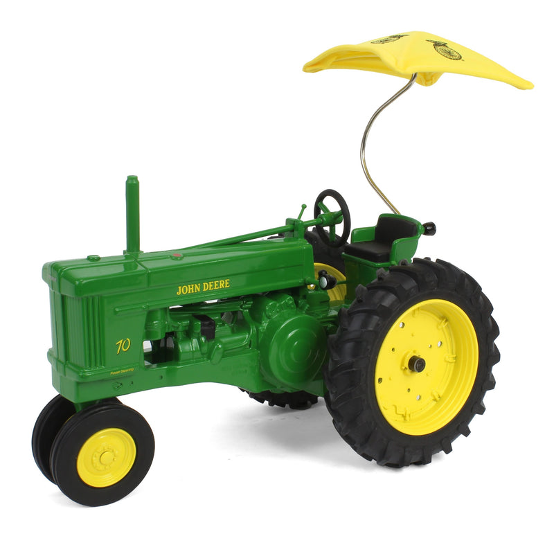 1/16 John Deere 70 Narrow Front Tractor with Umbrella by ERTL, FFA Sponsors Set Special Edition