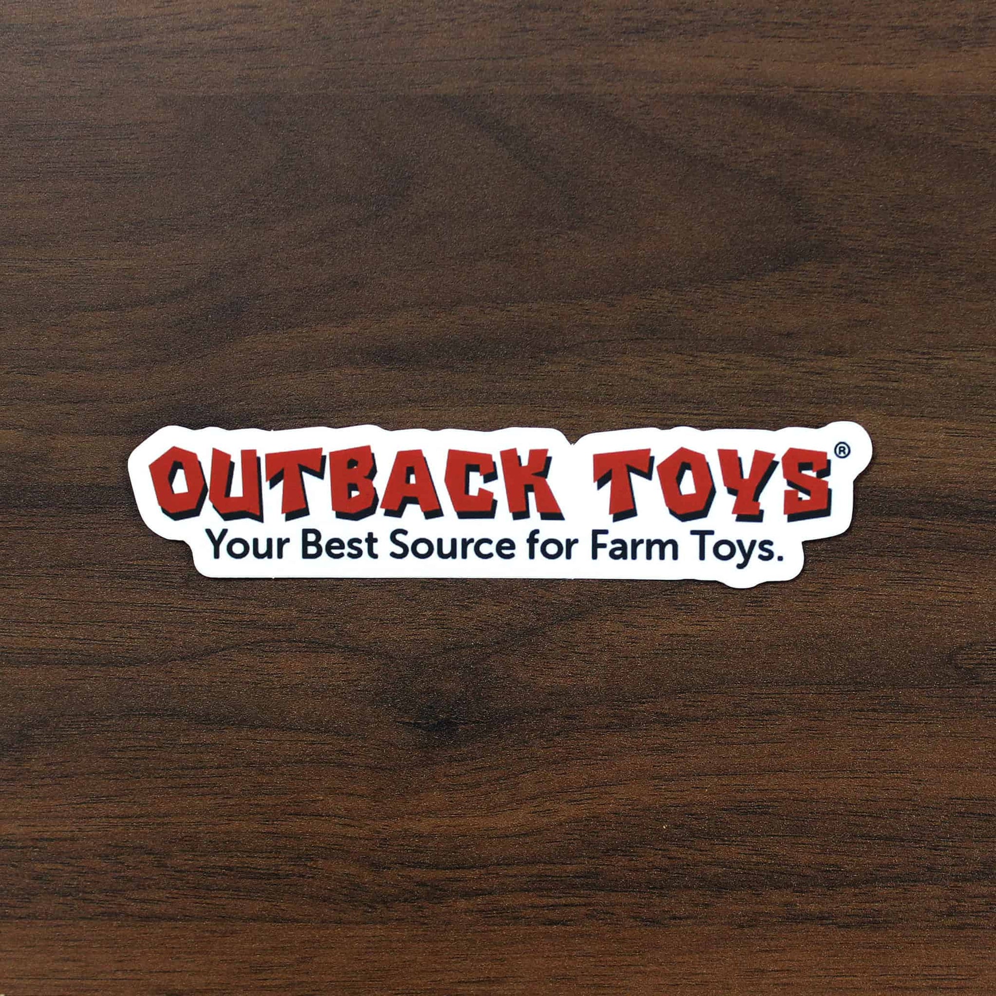 Outback Action Figure Sticker Outback Toys Logo 5