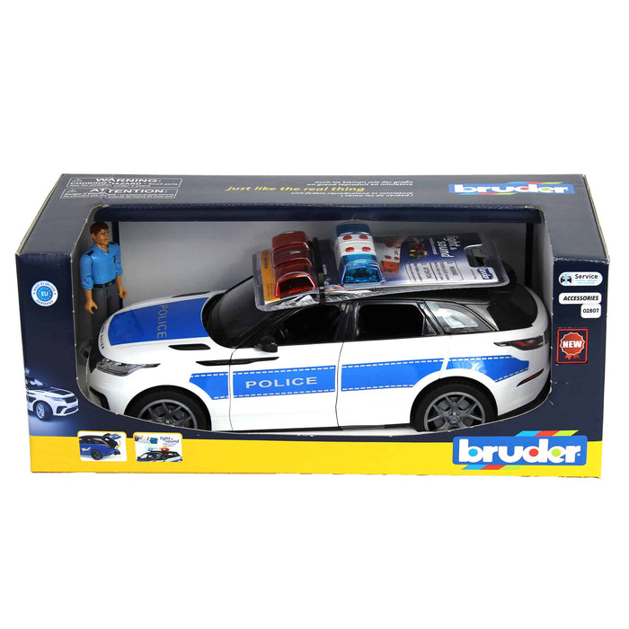 1/16 Range Rover Velar Police Vehicle with Police Officer by Bruder