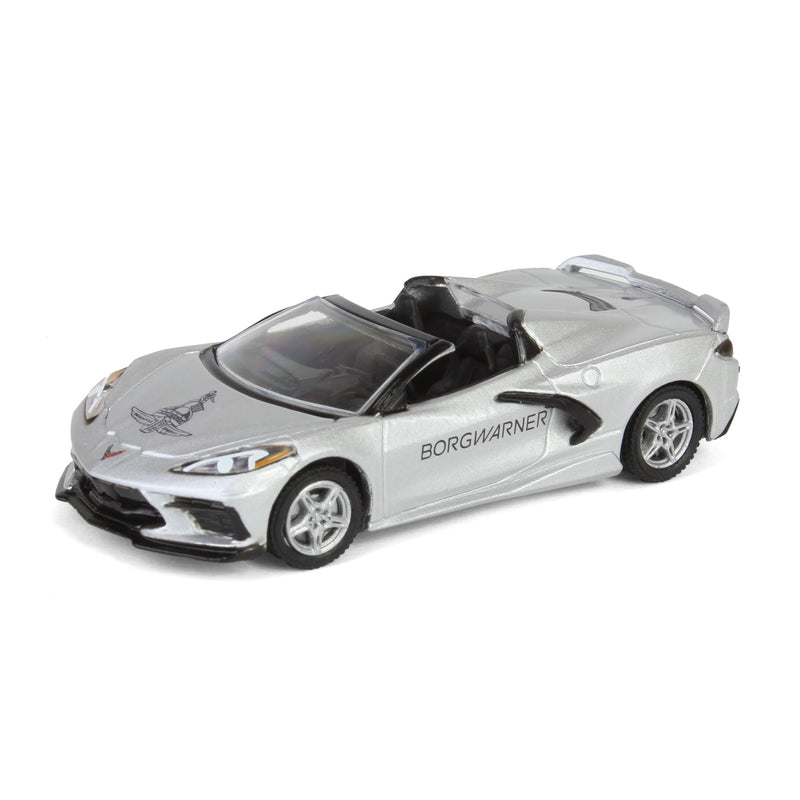 (B&D) 1/64 2024 Chevrolet Corvette Stingray, Borg Warner Trophy Special Edition, Only 1,008 Made - Damaged Box