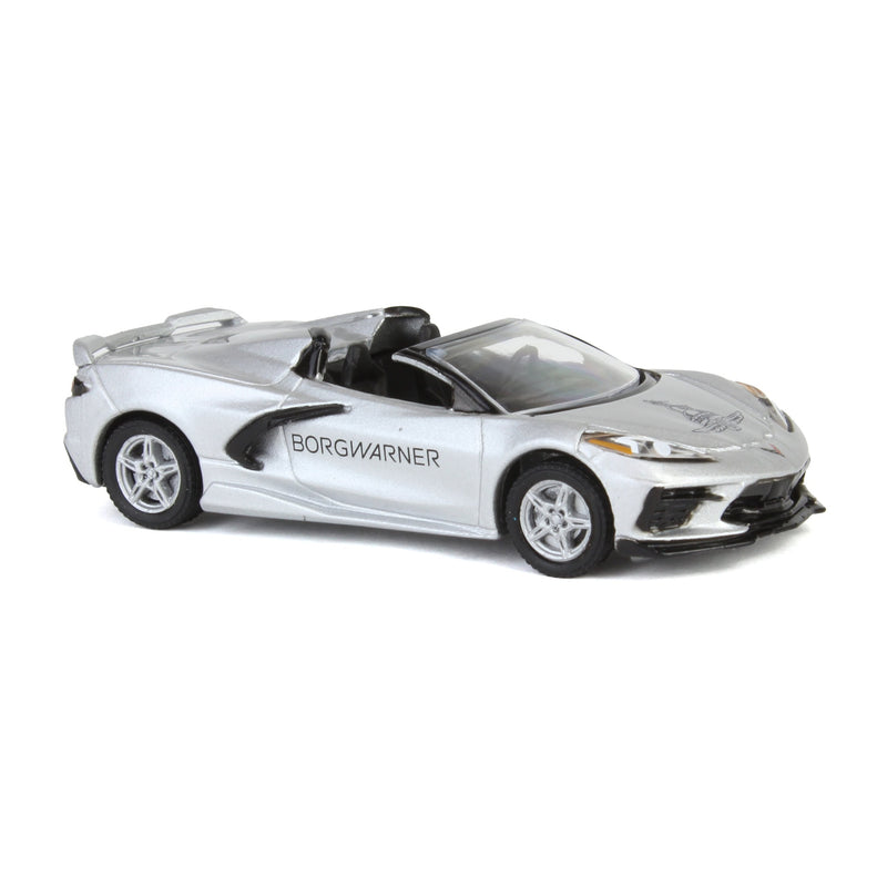 (B&D) 1/64 2024 Chevrolet Corvette Stingray, Borg Warner Trophy Special Edition, Only 1,008 Made - Damaged Box
