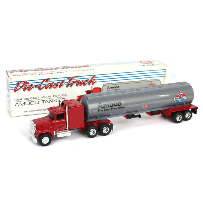 1/64 Ford LTL-9000 Sleeper Semi with Amoco "Over the Road" Tanker