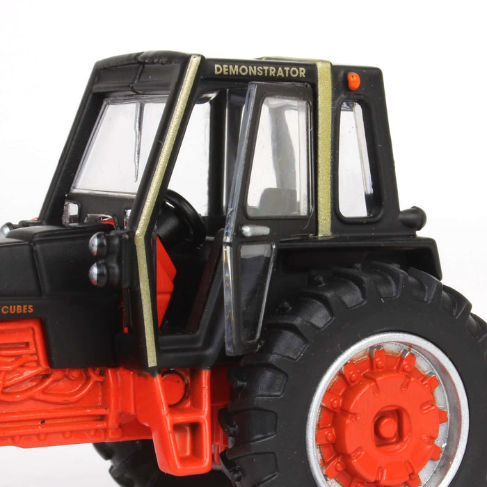 (B&D) 1/64 Case 970 & 1070 Agri King Black Knight Tractors Set, ERTL Prestige Collection - Damaged Box