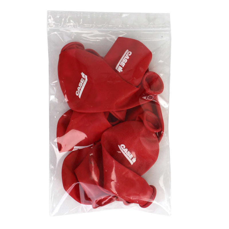 10 Pack of RED Case IH 9 Inch Balloons