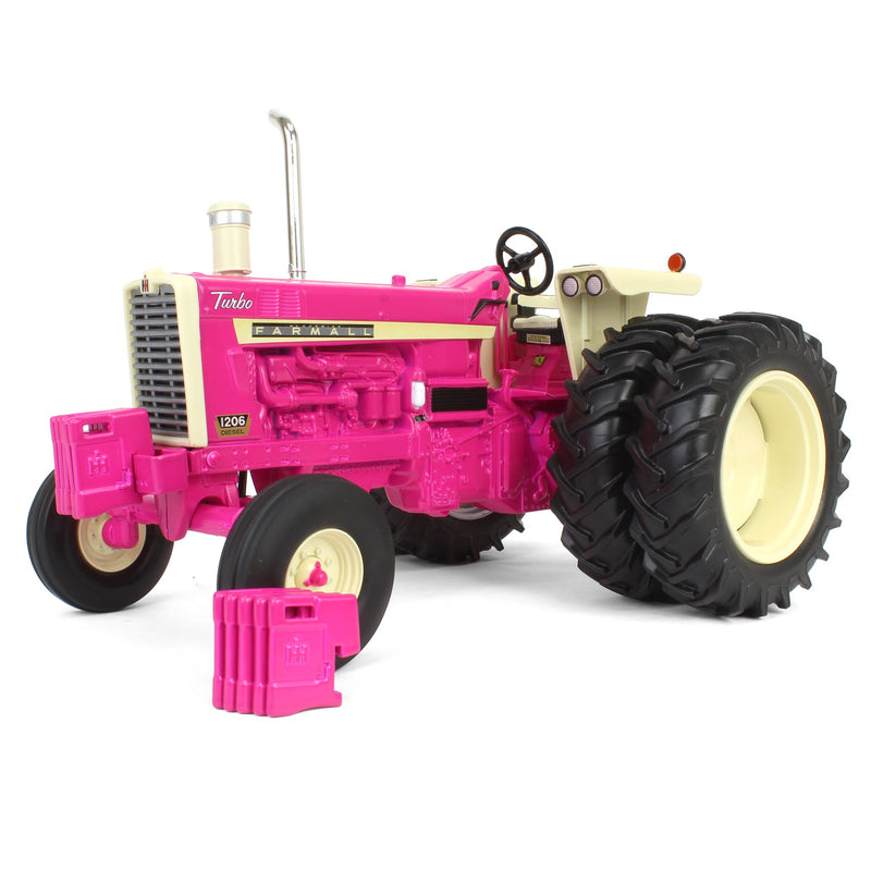 Pink Limited Edition ~ 1/16 IH Farmall 1206 w/ Rear Duals, ERTL Prestige Collection, 2nd in OBT Exclusive Series