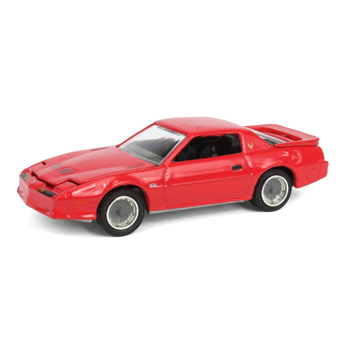 1/64 1987 Pontiac Firebird T/A GTA, Red with Silver Rims, Midwest Diecast Exclusive