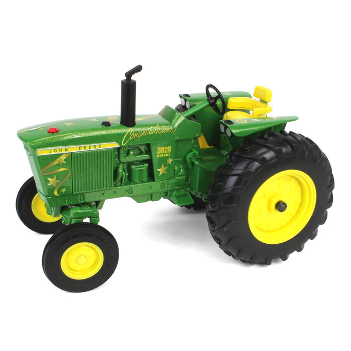 1/16 John Deere 3020 Wide Front with Congratulations Graphics