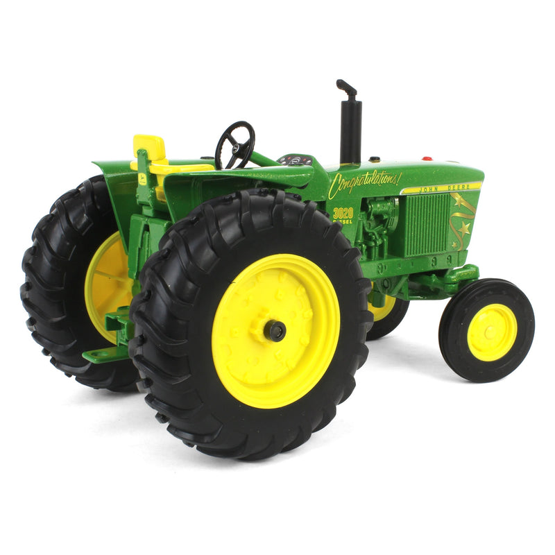 1/16 John Deere 3020 Wide Front with Congratulations Graphics