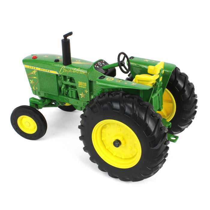 1/16 John Deere 3020 Wide Front with Congratulations Graphics