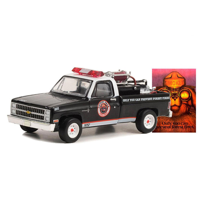 1/64 1982 Chevrolet C20 Custom Deluxe Fire Equipment, Smokey Bear Series 2