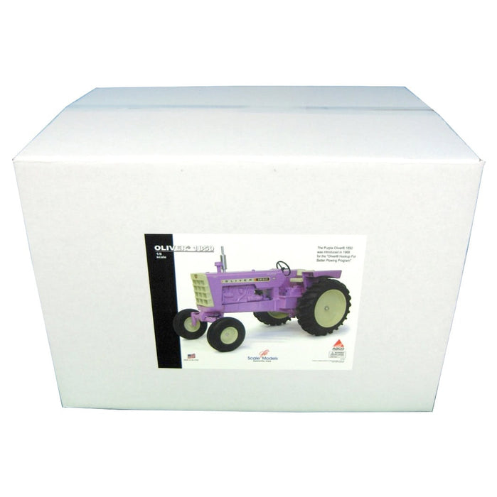 1/8 Purple Oliver 1850 Wide Front Tractor