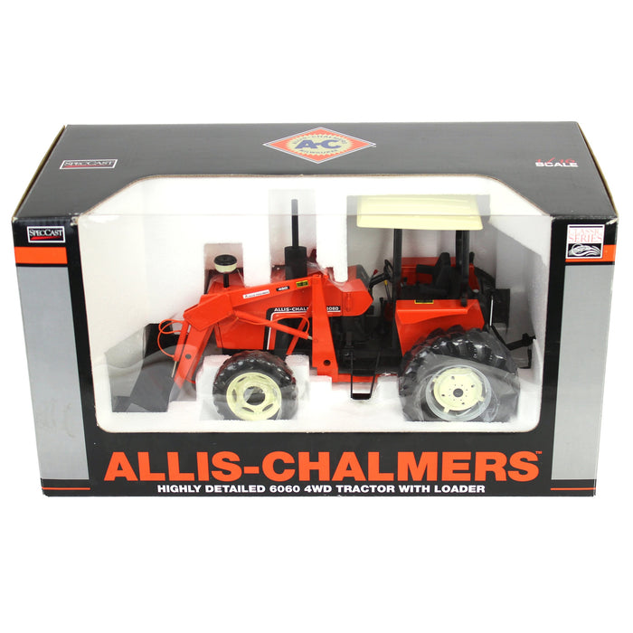 1/16 High Detail Allis Chalmers 6060 4WD w/ 4 Post Canopy & Front Loader