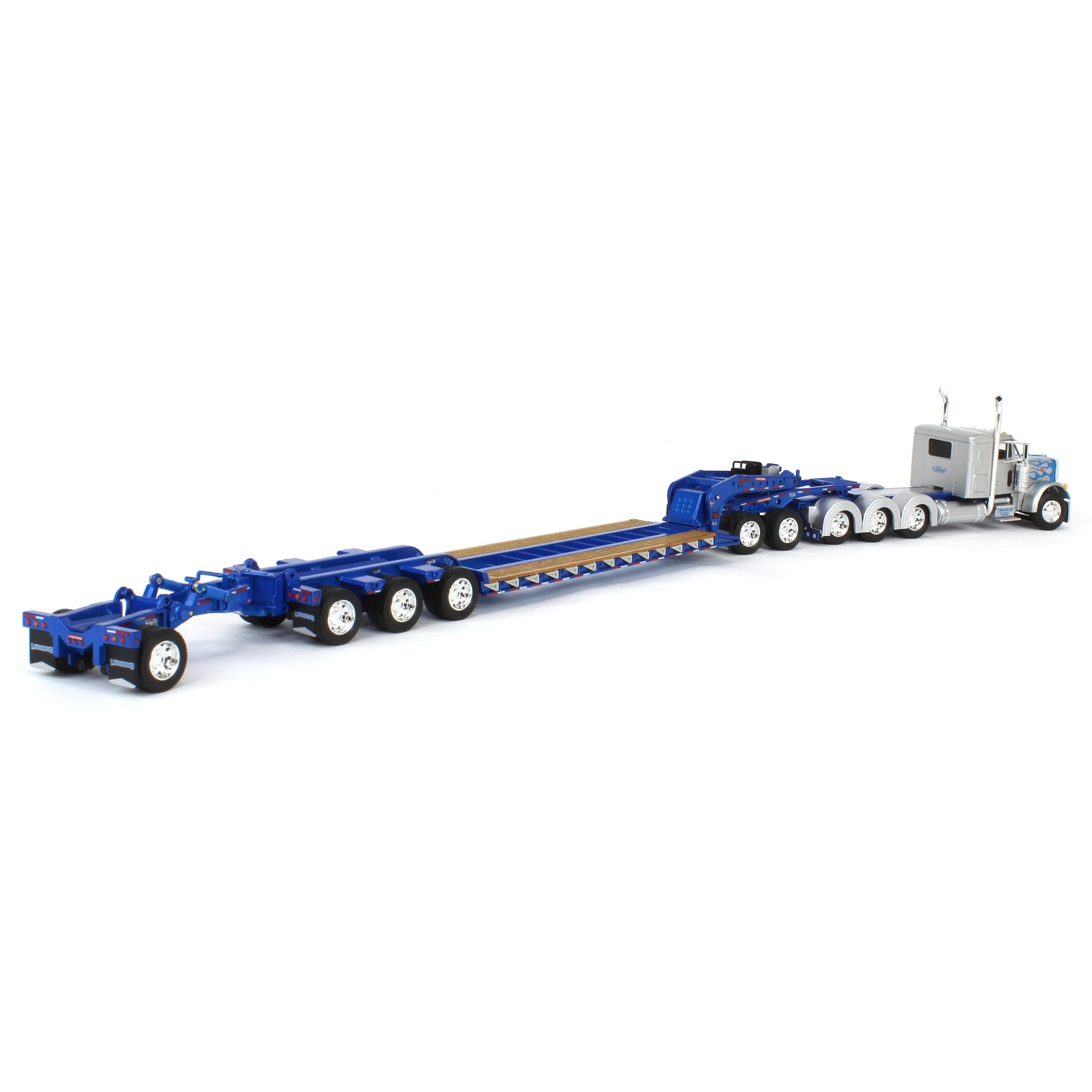 1/64 Peterbilt 379 with Fontaine Magnitude Lowboy, Jeep & Stinger