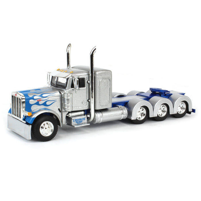 1/64 Peterbilt 379 with Fontaine Magnitude Lowboy, Jeep & Stinger - Big Rigs #15: Lindamood Demolition, DCP by First Gear
