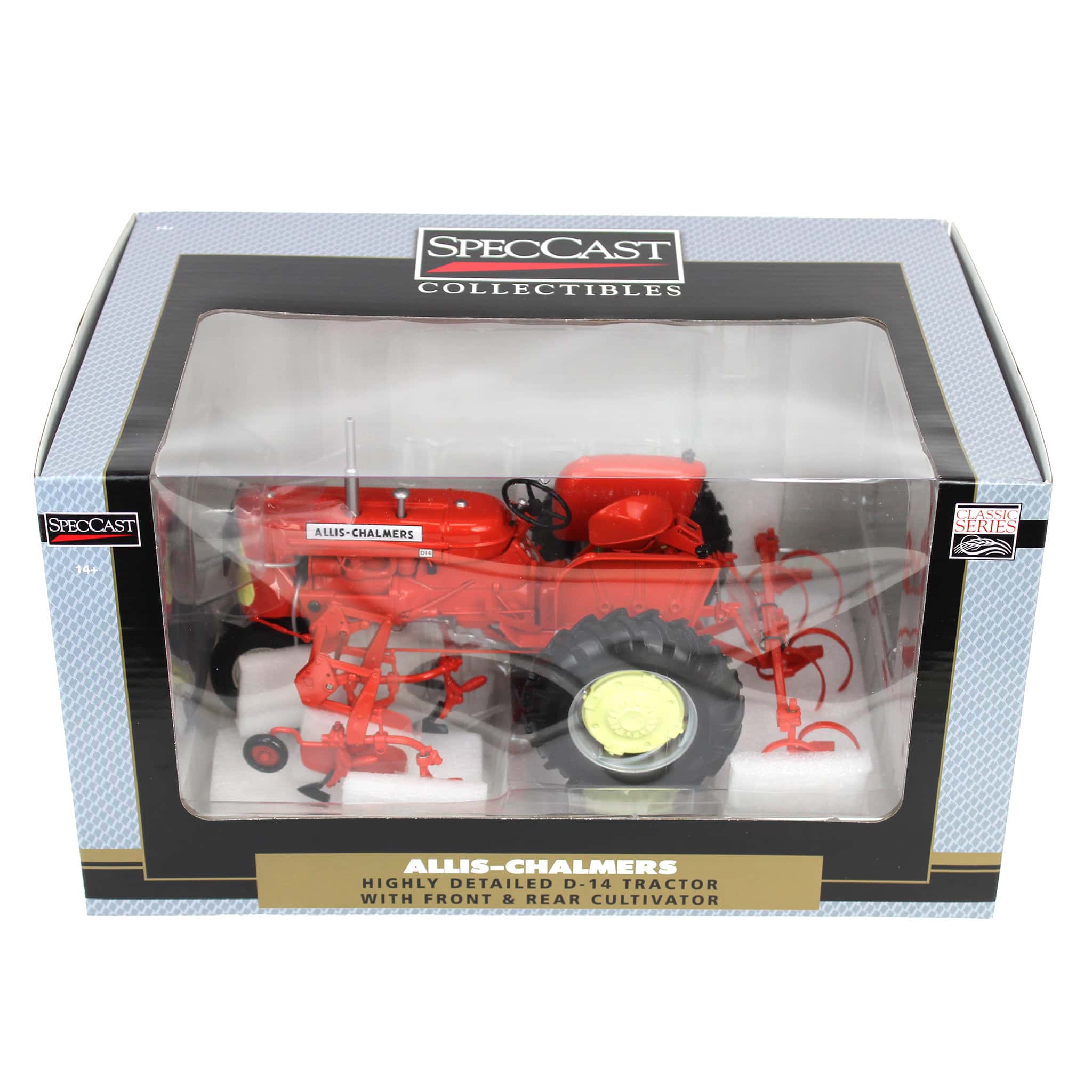 1/16 Allis Chalmers D-14 Tractor with Cultivators by SpecCast