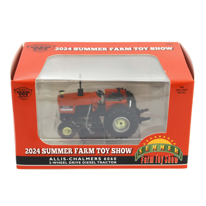 1/64 Allis Chalmers 6060 with Early Decal Variation, 2024 Summer Farm Toy Show