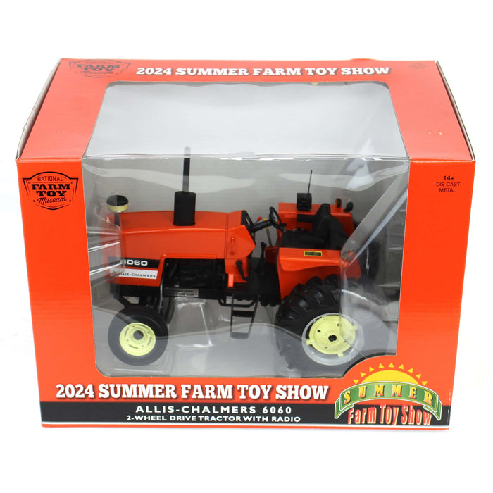 (B&D) 1/16 Allis Chalmers 6060 with Early Decal Variation, 2024 Summer Farm Toy Show - Damaged Box