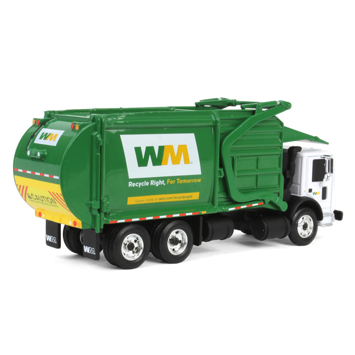 (B&D) 1/87 Mack TerraPro Waste Management Refuse Truck with Front Loader - Damaged Item