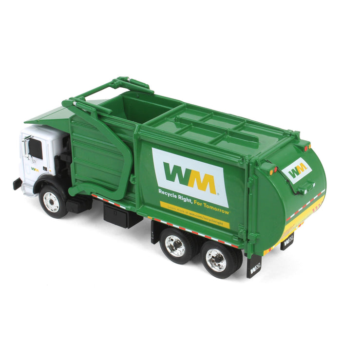 (B&D) 1/87 Mack TerraPro Waste Management Refuse Truck with Front Loader - Damaged Item