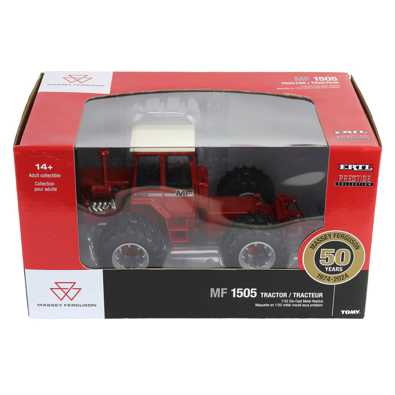 1/32 Massey Ferguson 1505 4WD Tractor, 50th Anniversary, ERTL Prestige Collection