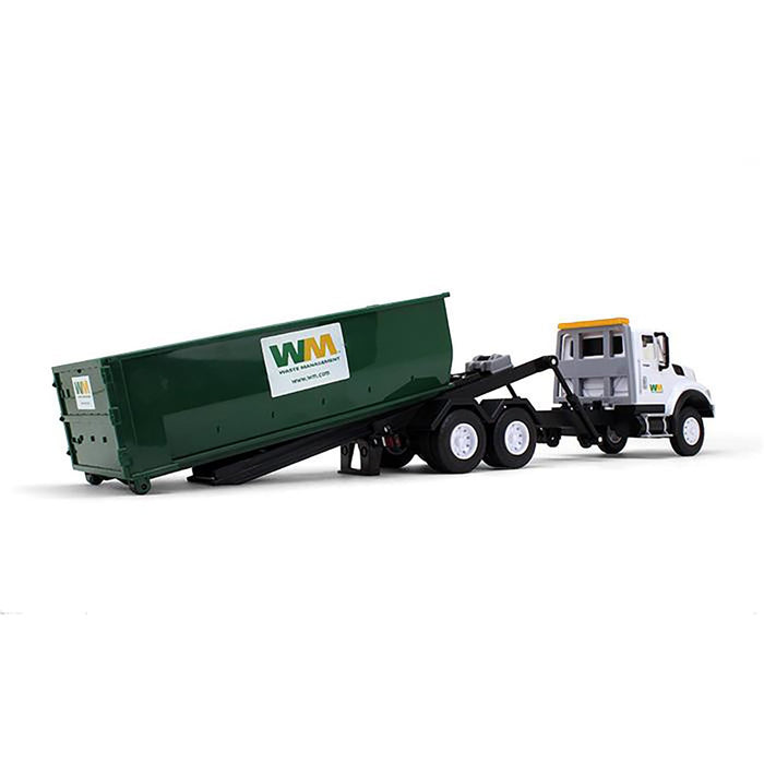 1/24 Plastic International WorkStar Garbage Truck with Roll-off Container and Lights & Sounds