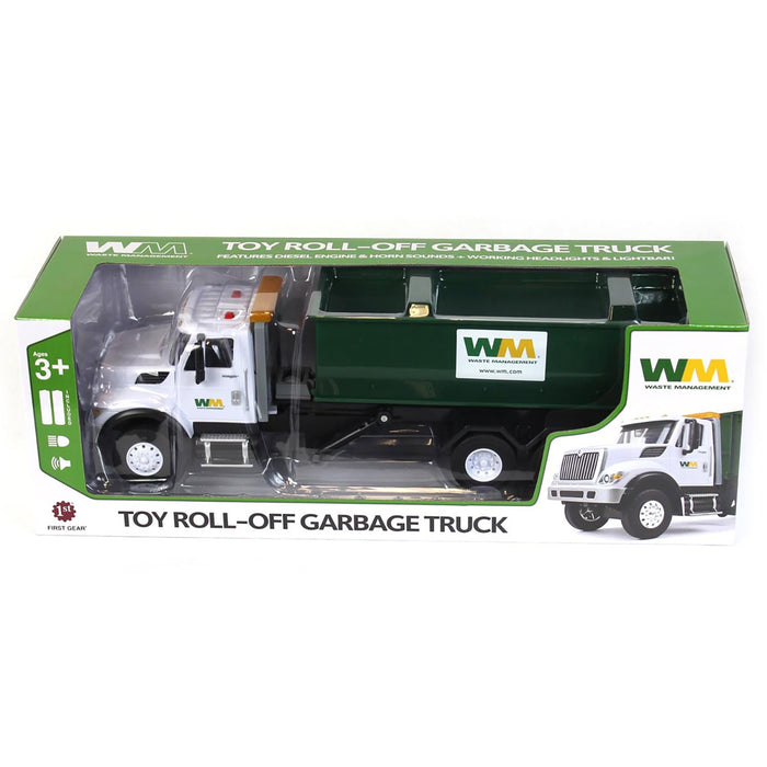 1/24 Plastic International WorkStar Garbage Truck with Roll-off Container and Lights & Sounds