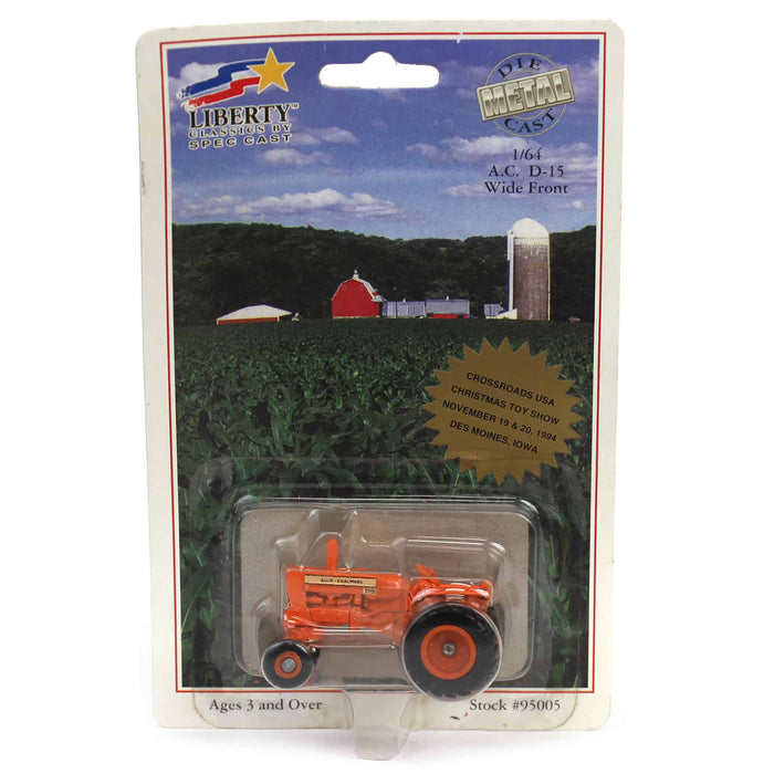 1/64 Allis Chalmers D-15 Wide Front, 1994 Crossroads USA Christmas Toy Show