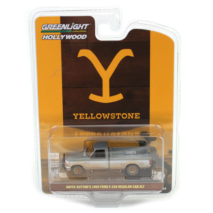 Raw Chase Unit ~ 1/64 1994 Ford F-250 XLT Regular Cab, Kayce Dutton Yellowstone, Toylandbay Exclusive