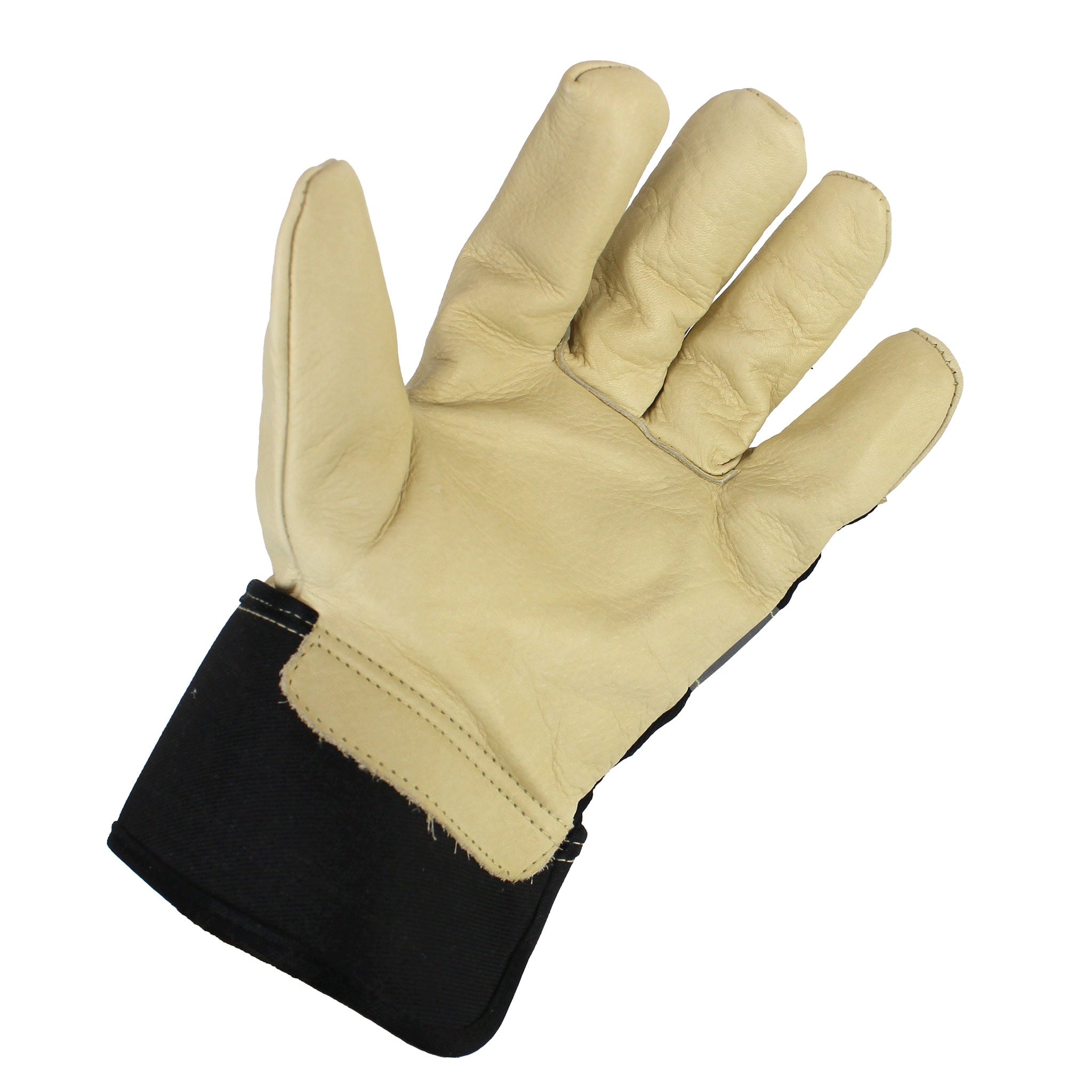 Black & Beige Case IH Work Gloves — Outback Toys