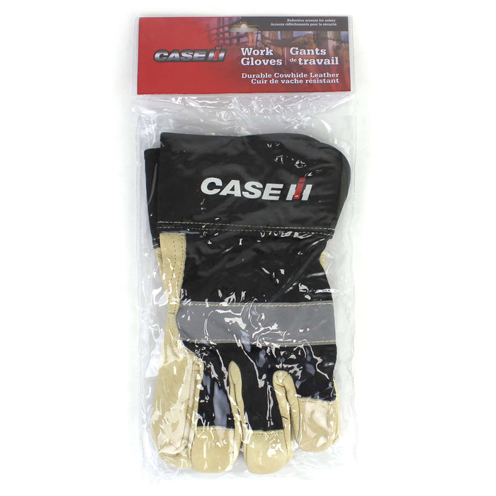 Black & Beige Case IH Work Gloves