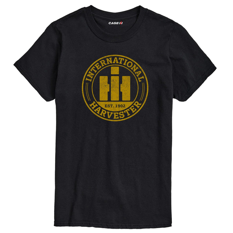 Adult IH Classic Seal Black Short Sleeve T-Shirt