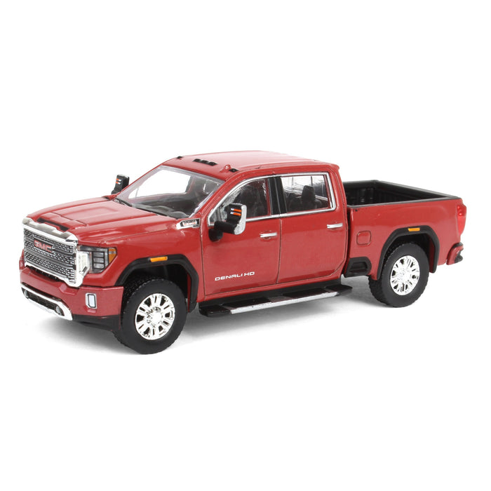 1/64 2022 GMC Sierra 2500 Denali, Cayenne Red, Karson Diecast Exclusive