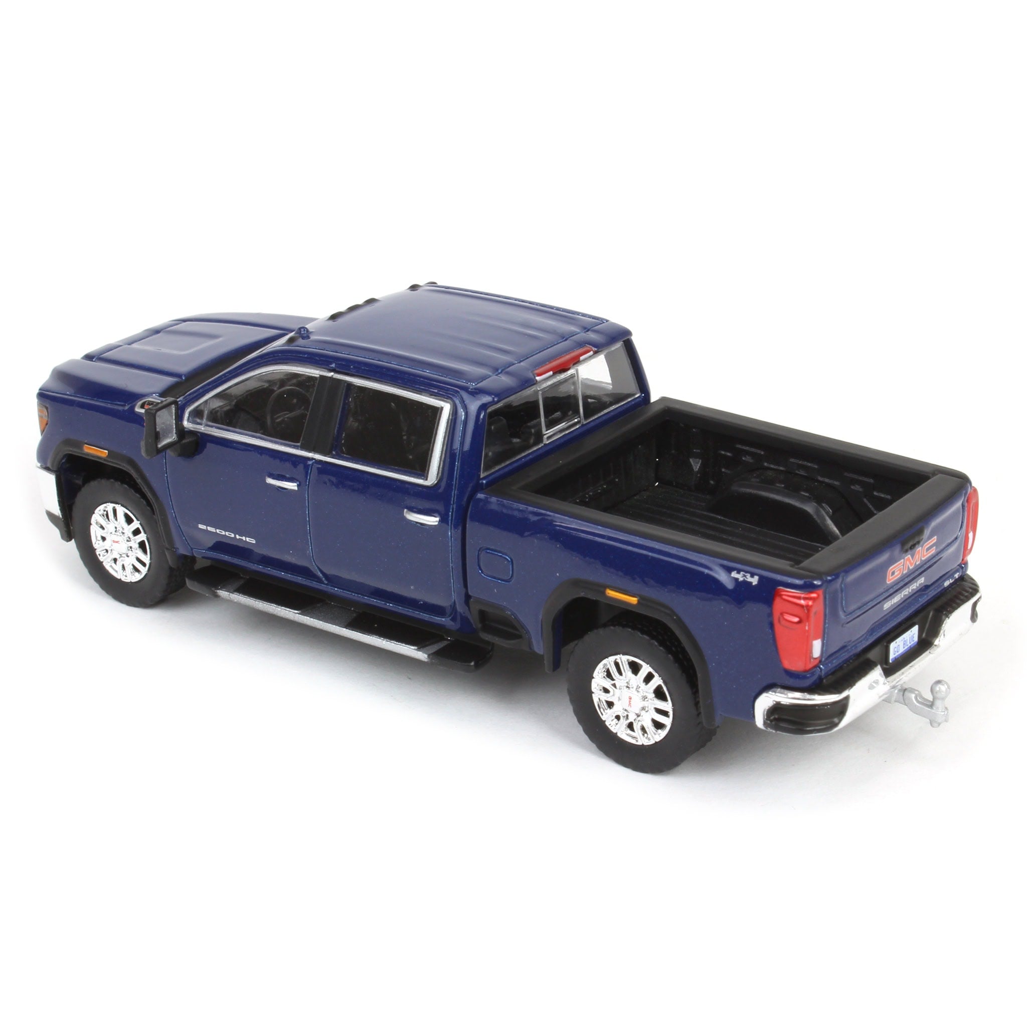 1/64 2022 GMC Sierra 2500HD SLT, Pacific Blue, Karson Diecast