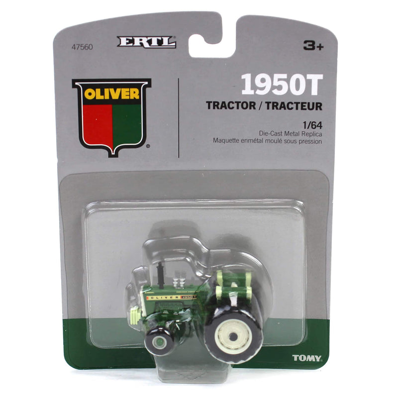 (B&D) 1/64 Oliver 1950-T Tractor with Rear Duals by ERTL - Damaged Box