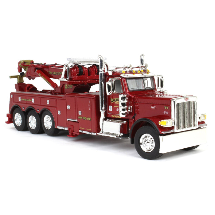 1/64 Red Peterbilt 389 with Century 1150 Rotator Wrecker, Tri-State Commodities, DCP by First Gear