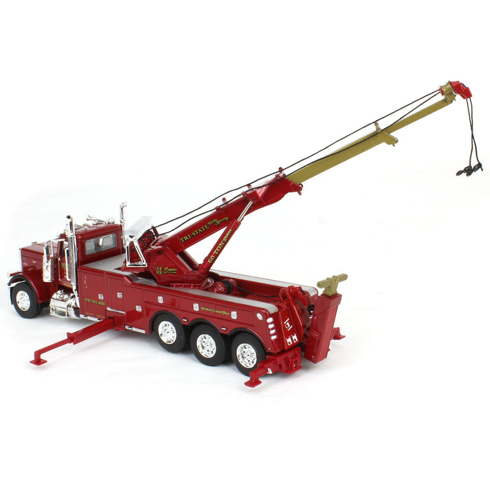 1/64 Red Peterbilt 389 with Century 1150 Rotator Wrecker, Tri-State Commodities, DCP by First Gear