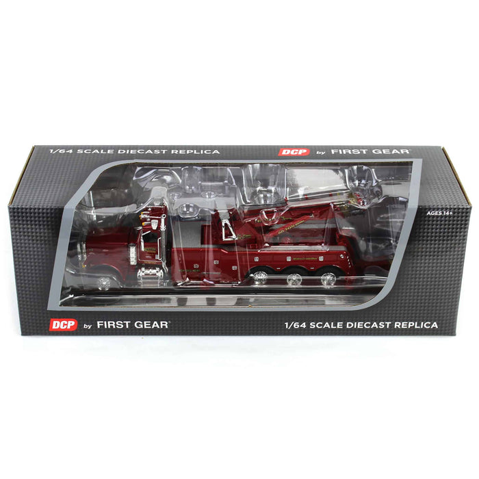 1/64 Red Peterbilt 389 with Century 1150 Rotator Wrecker, Tri-State Commodities, DCP by First Gear