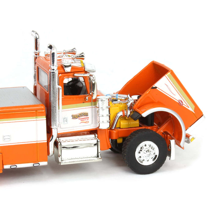 1/64 Orange/White Peterbilt 389 with Century 1150 Rotator Wrecker, Tri-State Commodities, DCP by First Gear