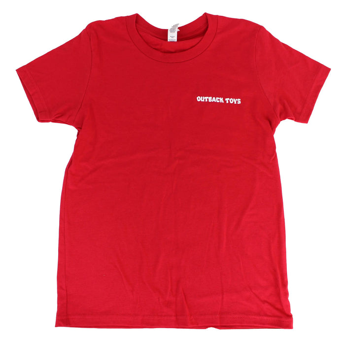 Youth Outback Toys Shortsleeve Red T-Shirt